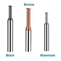TAIRAY Fraise à fileter en carbure monobloc à 60 degrés, outils de coupe à une dent, fraises à fileter en carbure de tungstène M1-M20 pour tour CNC