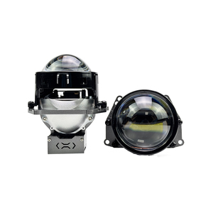 Nuove Lenti Proiettore Bi-LED Iperboloide Doppie Universali da 3 Pollici 6000K 12V Bianche per Fari Abbaglianti Auto H4 LED Star Accord - Product Image 5