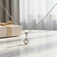 Bijoux de toutes sortes, fabrication en gros, collier en argent sterling 925 plaqué rhodium avec chaîne à maillons en perles d'eau douce pour femmes, cadeau