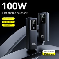 Nueva Batería de Polímero de Litio PD35W Tipo-C de Alta Potencia y Carga Rápida con Pantalla LED de 20000 mAh de Alta Capacidad para Portátil