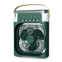 Ventilateur portable USB multifonction : humidificateur, rafraîchisseur d'air personnel, brumisateur pour téléphone portable et ventilateur de bureau