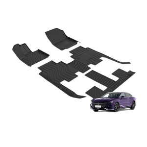 Lantu <b>TPE</b> Car Floor Mats 5pcs Semi-Enclosed Waterproof Wear Resistant For Lantu Taishan - Product Image 1