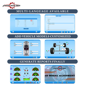 Jintuo-equipo de reparación de automóviles, alineación de ruedas 3d, máquina de alineación de automóviles, herramienta de alineación camber - Product Image 4