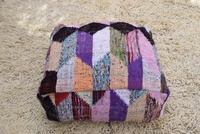 Coussins de sol pliables en laine au design moderne