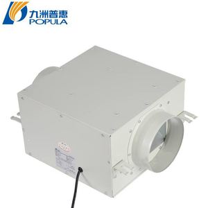 Sistema de Ventilación con Extractor de Aire Popula, 30-34 dB, Silencioso, Blanco, Unidad de Intercambio de Aire Interior - Product Image 3