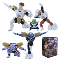 5 pièces/ensemble Dragon DBZ Figure Ginyu Force Jeice Ginyu Guldo Recoom Burter Action Pvc Amine Collection modèle jouets Cool cadeau