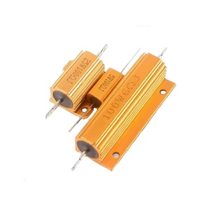 Résistance de freinage à coque en aluminium RXNE <span class=keywords><strong>RXLG</strong></span> 1KW 2KW 3KW 5KW 10KW, tolérance 5%, haute puissance, charge dynamique, automatisation industrielle, or - Product Image 4