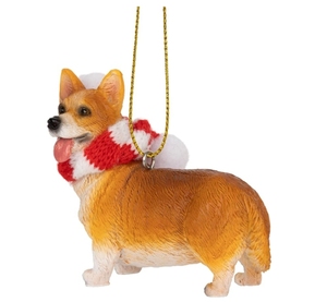 เครื่องประดับคริสต์มาสเวลส์คอร์กี้ทำจากเรซิ่น - Product Image 3