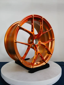 Nuevas llantas de aleación forjadas ligeras de 3 piezas con radios múltiples, color naranja, 5x112/<span class=keywords><strong>114</strong></span>/120, de 17-22 pulgadas y 25 mm para <span class=keywords><strong>BMW</strong></span> - Product Image 6
