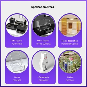 Exhibidor de Piso Acrílico Transparente, Suministro Directo de Fábrica, Precio de Marca, Menú, Marca de Agua, Cartel A3A4, Modelo Personalizable - Product Image 3