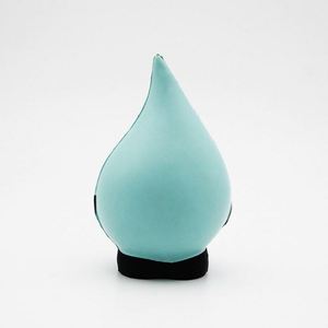 High Quality Promotional Gift Colorful Smile Face Water <b>Drop</b> Shaped Pu Foam Anti Stress Ball - Product Image 3