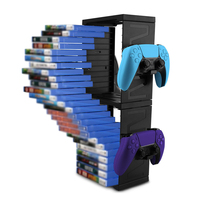 Support de stockage de disques de jeu PS5 pour manettes Nitendo Switch/X Box/PS4