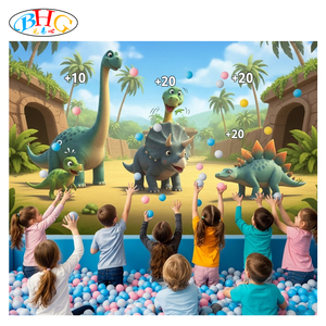 Tất Cả Trong Một AR Bóng Toss Hệ Thống Nhập Vai Tương Tác Chiếu Bóng Ném Tường Trò Chơi Cho Khách Sạn Khu Nghỉ Mát - Product Image 4