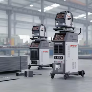 Machine à souder MIG/MMA refroidie par eau, multi-tension 220/380/400V, MIG-500, avec protection au gaz CO2, pour gougeage, fil de 20 kg, triphasée - Product Image 3
