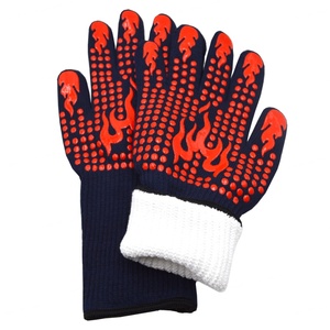 ถุงมือกันความร้อนสำหรับงานกลางแจ้งแบบขายส่ง แขนยาวพิเศษ ปรับแต่งได้ ผลิตจากโรงงานโดยตรง สำหรับครัวและบาร์บีคิว - Product Image 2