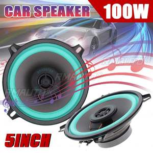 Haut-parleur coaxial universel pour voiture VO502, 2 pièces, 100W, 4/5 pouces, pour portière de véhicule, audio stéréo automobile - Product Image 2