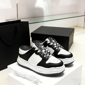 Baskets de luxe pour femmes, style basketball, à semelles épaisses et talons, chaussures décontractées, vente en gros d'usine Guangdong - Product Image 4