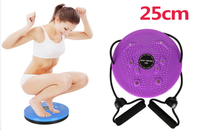 Disque de massage magnétique pour les pieds et la taille, appareil de fitness amincissant à domicile avec corde de traction