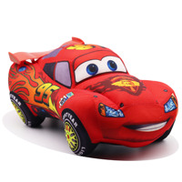 ROXGOCT Mainan Mobil Boneka Plush Super Lembut Merah Toy Story Lintas Negara dengan Isian Kapas PP 31cm-50cm