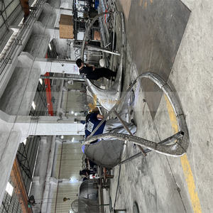 Sculptures modernes en acier inoxydable Art Déco, imperméables, durables, à poser au sol, pour la décoration d'hôtel - Product Image 6