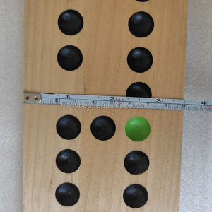 Décoration de table rustique billes famille chevilles Jackarop planches 4-8 joueurs en <span class=keywords><strong>bois</strong></span> chinois dames jeu de société pour salon/chambre - Product Image 5