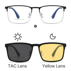 <span class=keywords><strong>Gafas</strong></span> de sol polarizadas 3 en 1 <span class=keywords><strong>para</strong></span> hombre y mujer, <span class=keywords><strong>gafas</strong></span> de sol magnéticas de Metal, <span class=keywords><strong>Clip</strong></span> <span class=keywords><strong>magnético</strong></span>, monturas de <span class=keywords><strong>gafas</strong></span> <span class=keywords><strong>graduadas</strong></span> - Product Image 2