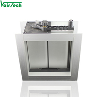 Système HVAC Amortisseur de contrôle du volume Conduit d'air Ventilation de travail Aluminium Réglable Air Dapmer