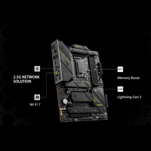 สำหรับ MAG <span class=keywords><strong>Z790</strong></span> <span class=keywords><strong>Tomahawk</strong></span> MAX เมนบอร์ดสำหรับเล่นเกมบนเดสก์ท็อป WiFi ATX 12/13/14th ซีพียู LGA1700 DDR5สี่7 5G LAN 256GB ใหม่ - Product Image 5