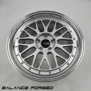 Jantes en alliage polies argentées de 18, 19, <span class=keywords><strong>20</strong></span> pouces, style rétro Stance, 4/5 trous, pour modèles classiques JDM/<span class=keywords><strong>Euro</strong></span>, configurations 4x100/5x100/5x114.3 pour BMW E30/E36 - Product Image 2