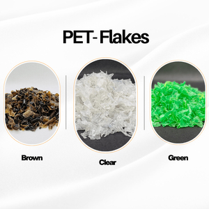 เกล็ดพลาสติก PET รีไซเคิลบริสุทธิ์สูง สะอาด ล้างแล้ว ขนาดสม่ำเสมอ เหมาะสำหรับการผลิตเส้นใย การผลิตฟิล์มรัดบรรจุภัณฑ์ - Product Image 5