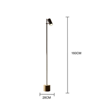 Lampadaires LED modernes pour décoration intérieure Lampe d'angle standard pour éclairage domestique