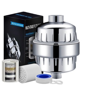 Filtre de douche à 10 étapes, filtration multi-étapes, purificateur d'eau au charbon actif pour têtes de douche - Product Image 1