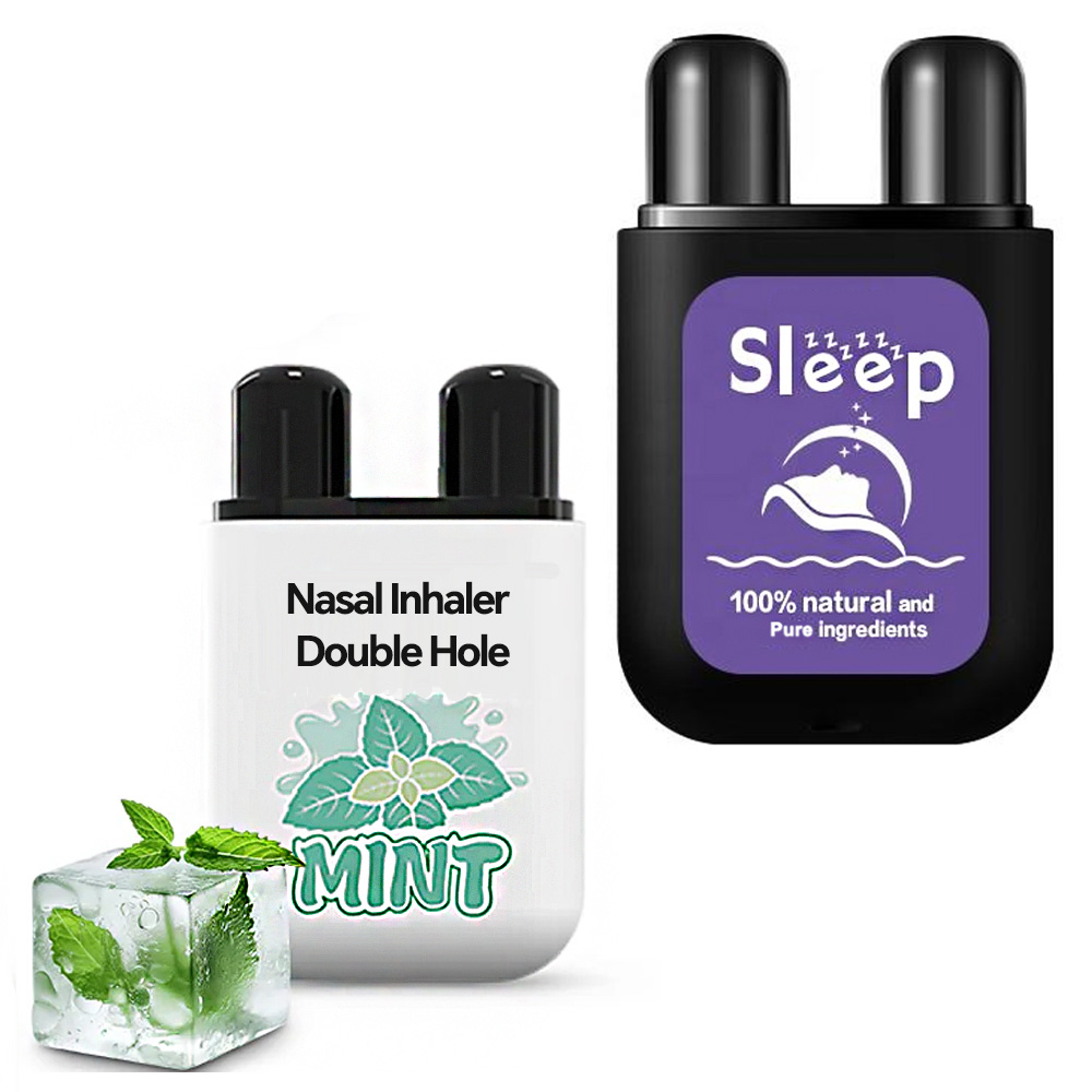 Inhalateur nasal à double orifice