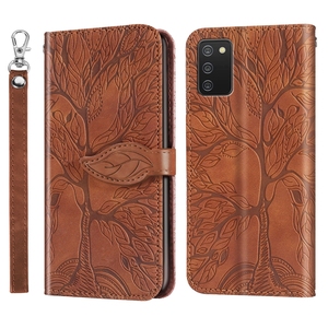 For Samsung Galaxy A11 A21 A31 A41 A81 <strong>A1</strong> A12 A32 5G A42 A52 A72 A02S A02 M62 A22 A82 Luxury Tree Wallet Leather Case Flip Cover - Product Image 5