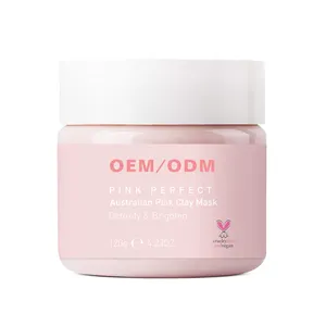 AiXin OEM ODM Private Label Pink Clay Porefining Face Mask Skin Care Pink Clay Face Mask for Pore Minimizer & Pore Cleaner