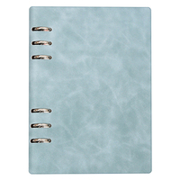 Yonghao Hersteller Maßgefertigtes PU-Leder Premium OEM Journal Handgefertigtes Hardcover A5 Notizbuch mit Loseblattbindung und trocken abwischbarer Oberfläche