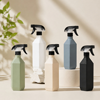 Bouteille pulvérisateur vide en plastique HDPE, résistante aux produits chimiques, écologique, pour l'emballage des soins personnels