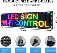 Pantalla de visualización de pared de vídeo LED a todo Color P10 para exteriores, pantalla de texto de señalización nominal IP65 moderna programable para educación minorista