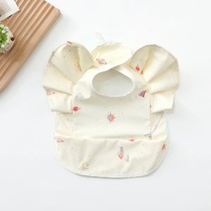 Babero Bandana para Niños con Cierre de Botones, Diseño de Uso Invertido, Material PU, para la Hora de Comer, Suministro OEM - Product Image 3