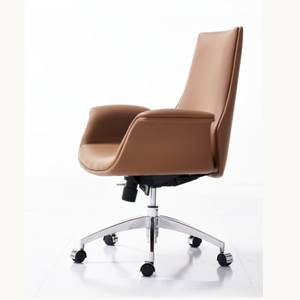 chaise de bureau en cuir moderne et confortable 36028-0186 - Product Image 6