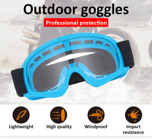 Fabricante barato hombres mujeres rojo blanco negro <span class=keywords><strong>motocross</strong></span> <span class=keywords><strong>gafas</strong></span> nieve esquí <span class=keywords><strong>gafas</strong></span> - Product Image 2