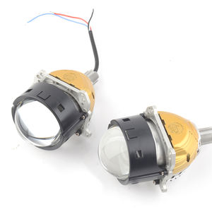 Lente de Faro de proyector LED 120W Bi LED lente de proyector 3,0 estilo de coche sin pérdidas Retrofit Hi/Lo Beam Blue Bi LED lente de proyector - Product Image 4