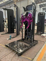Machine de musculation isolalette professionnelle en acier robuste à charge par broches pour exercices de levée latérale