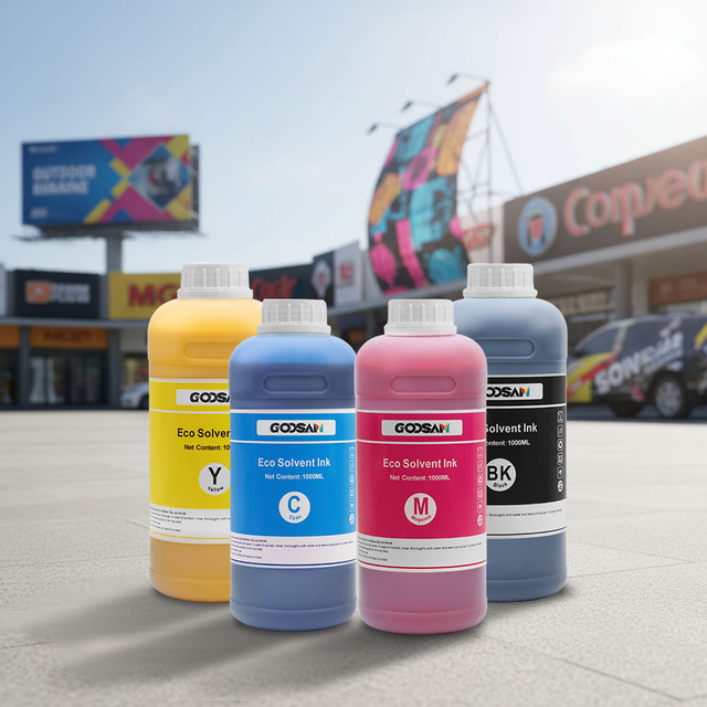Goosam Hot Sell 2 Year Ready to Ship Eco-Solvent Bulk Eco Solvent Ink for Epson I1600 I3200 DX4 DX5 DX6 DX7 DX11 XP600 Tx800