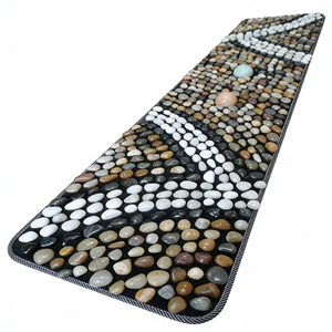 <span class=keywords><strong>Tapis</strong></span> de massage des pieds en pierre naturelle Rain Flower, antidérapant, réflexologie, <span class=keywords><strong>acupression</strong></span> des pieds - Product Image 4