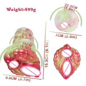 GEEBA Masturbatore Maschile a Forma di Leone, Giocattolo Sessuale con Vagina e Ano Realistici, Coppa per Masturbazione in Silicone per Uomo - Product Image 5