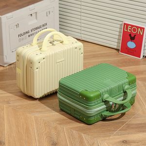 Commercio all'ingrosso carino a buon mercato piccolo portatile Mini bagagli da viaggio custodie cosmetiche per ragazze 14 pollici bambini Mini valigie - Product Image 3