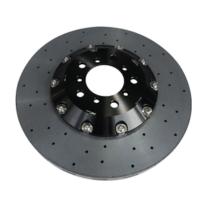 Kit pinza <span class=keywords><strong>freno</strong></span> Auto da corsa ad alte prestazioni per aggiornamento del sistema frenante in carboceramica 380mm 400mm grande modello universale <span class=keywords><strong>freno</strong></span> R8 - Product Image 2