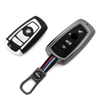 Housse de protection universelle en TPU pour clé de voiture avec porte-clés, design simple et élégant pour hommes, adaptée à tous les modèles, vente transfrontalière haut de gamme