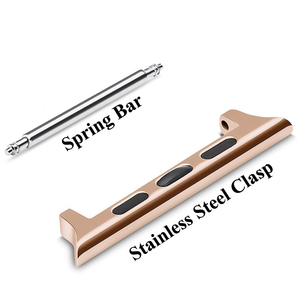 Barra de Resorte de 49 mm, 46 mm, 24 mm, Cierre Metálico, Correa de Acero Inoxidable para Reloj, Conector Adaptador para <span class=keywords><strong>Apple</strong></span> <span class=keywords><strong>Watch</strong></span> Ultra - Product Image 3
